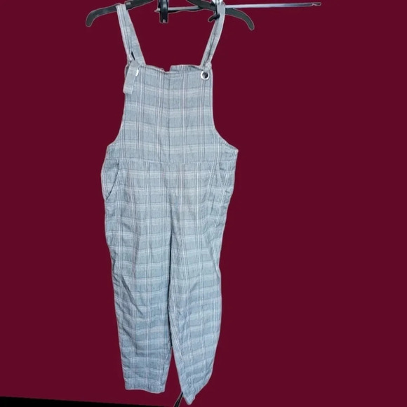 Divided women overall romper gray/ blk colors size 2 - Picture 2 of 10